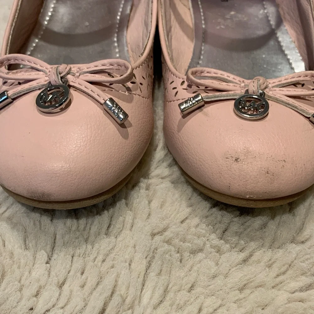Michael MK Blush Pink Kids Dress Shoes